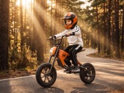 Motocykl elektryczny R8 - pomarańczowy 10