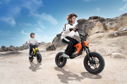Motocykl elektryczny R8 - żółty 5