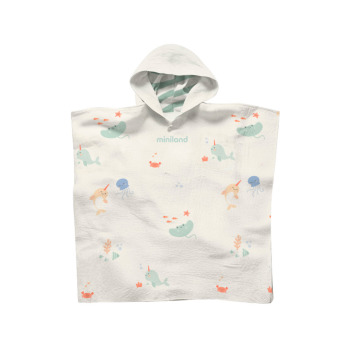Muślinowe poncho - Swim  - 65x65cm 1