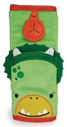 SNOOZIHEDZ SEATBELT PAD DINOSAUR DUDLEY 1