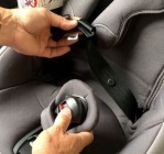 Obrotowy fotelik samochodowy BeSafe iZi Turn M i-Size z aplikacją bezpieczeństwa - Metal. Melange 8