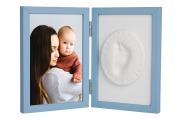 BABY HANDPRINT CLAY WITH FRAME BLUE 2
