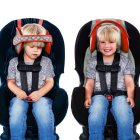 Opaska podtrzymująca głowę w foteliku samochodowym dla dzieci - czerwona 4