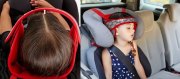 Opaska podtrzymująca głowę w foteliku samochodowym dla dzieci - czerwona 9