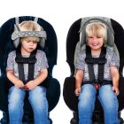 Opaska podtrzymująca głowę w foteliku samochodowym dla dzieci - szara 4