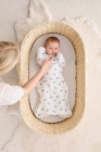 Otulacz Swaddle UP - rozmiar M -  biały, tęcza - ETAP1 - 1 TOG Original 4