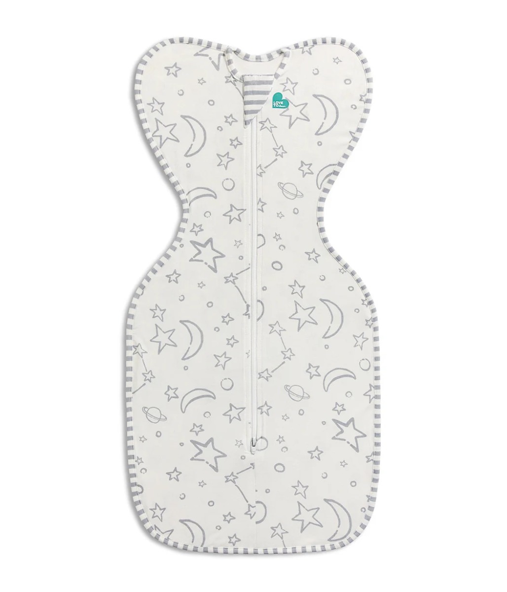 Otulacz Swaddle UP - rozmiar S -  biały, duży kosmos - ETAP1 - 1 TOG Original 1