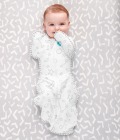 Otulacz Swaddle UP - rozmiar S -  biały, duży kosmos - ETAP1 - 1 TOG Original 2