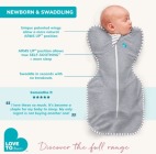 Otulacz Swaddle UP - rozmiar S - ciemny oliwkowy - ETAP 1 Original 5