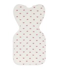 Otulacz Swaddle UP - rozmiar S - kokardki - ETAP 1 - bawełna - TOG 1.0 3