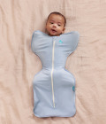 Otulacz Swaddle UP - rozmiar S - niebieski - ETAP 1 - TOG 0.2 3