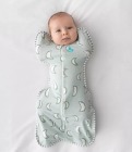 Otulacz Swaddle UP - rozmiar S - oliwkowy, księżyc - ETAP 1 Original 3