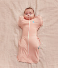 Otulacz Swaddle UP - rozmiar S - pudrowy róż - ETAP 1 - TOG 0.2 3