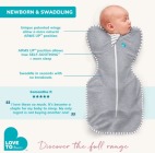 Otulacz Swaddle UP - rozmiar XS - biały - ETAP 1 Original 6