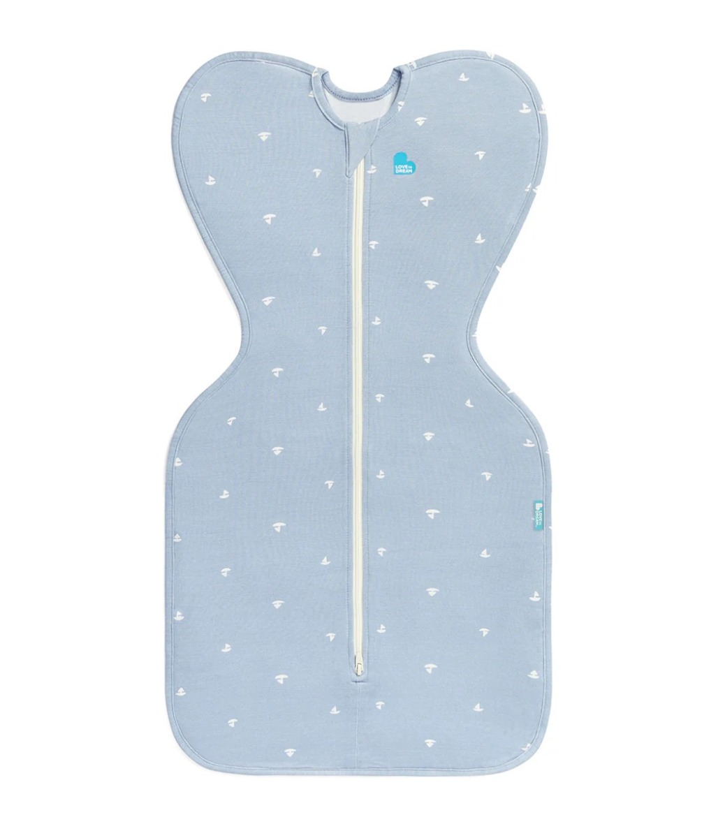 Otulacz Swaddle UP - rozmiar XS - łódki - ETAP 1 - wiskoza bambusowa - TOG 1.0 1