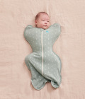 Otulacz Swaddle UP - rozmiar XS - oliwkowy księżyce - ETAP 1 - TOG 1 2