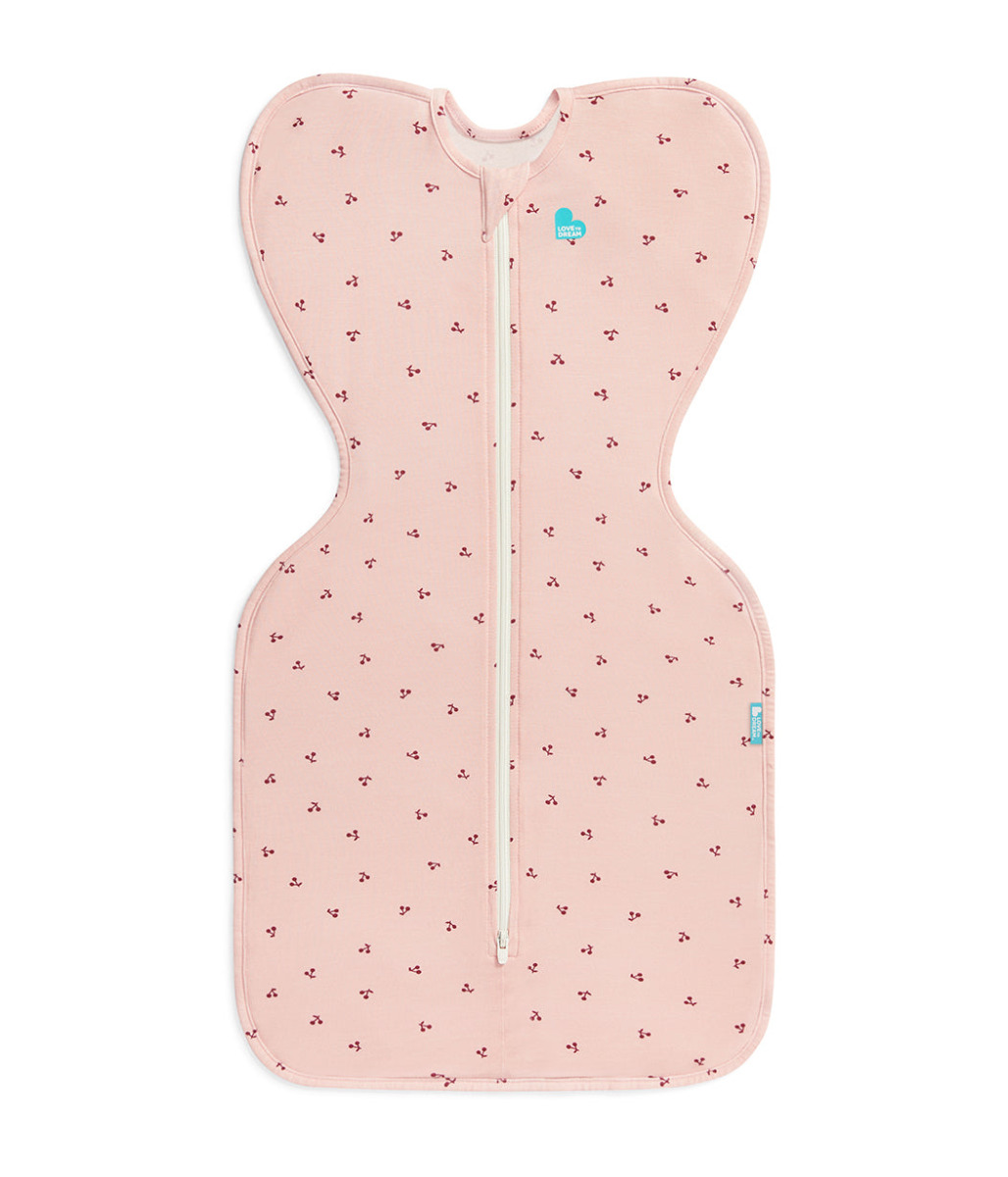 Otulacz Swaddle UP - rozmiar XS - różowy wiśnie - ETAP 1 - TOG 1 1