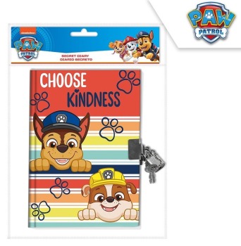 DIARY WITCH LOCK PAW PATROL 1