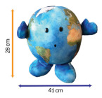 Pluszowa planeta - Ziemia, duża 7
