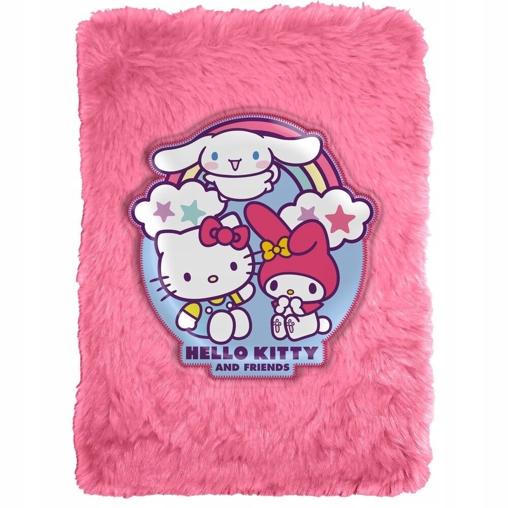 Pluszowy Notatnik A5  Hello Kitty 1