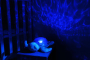 Projektor z pozytywką - Żółw podwodny niebieski ECO - Cloud b® Tranquil Turtle™ 10