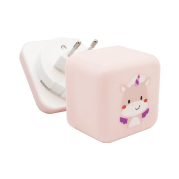Przenośna lampka nocna Cube B™ – świecąca kostka - Jednorożec Lily 1