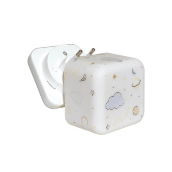 Przenośna lampka nocna Cube B™ – świecąca kostka - Kosmos 1