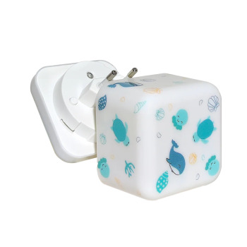 Przenośna lampka nocna Cube B™ – świecąca kostka - Ocean 1