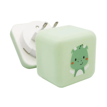 Przenośna lampka nocna Cube B™ – świecąca kostka - Smok Drake 1