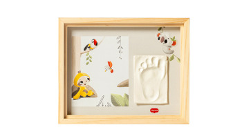 Ramka na zdjęcie i odcisk - drewniana | Simple Frame 1