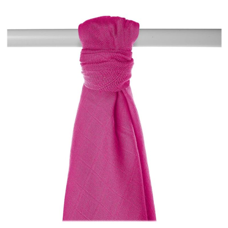 Ręcznik bambusowy XKKO BMB 90x100 - Magenta 1