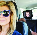 Regulowane lusterko do obserwacji dziecka w samochodzie 2