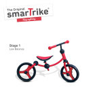 Rowerek biegowy Smart Trike - czarno-czerwony 2