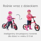 Rowerek biegowy Smart Trike - czarno-czerwony 7