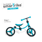 Rowerek biegowy Smart Trike - czarno-niebieski 2