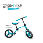 Rowerek biegowy Smart Trike - czarno-niebieski 3