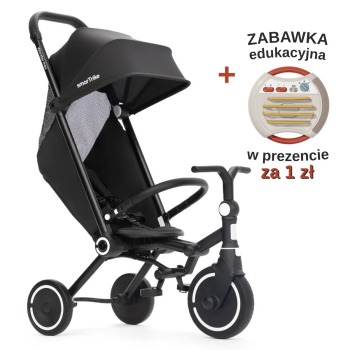 Rowerek z funkcją wózka - Wonder MAX - czarny 1