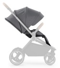 Siedzisko z budką do wózka Crescent Ultra - Szare 8