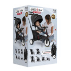 Składany rowerek dziecięcy / wózek Smart Trike 7w1 STR­™5 - czarno-biały 10