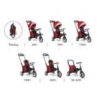 Składany rowerek dziecięcy / wózek Smart Trike 7w1 STR­™5 - czerwony 6