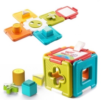 Sorter i Układanka 2w1 - zabawka edukacyjna 1