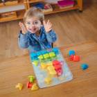 Tablica edukacyjna / Puzzle Superpegs - 32 elementy 3