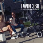 Wózek bliźniaczy Crescent Twin 360 - Czarny 8