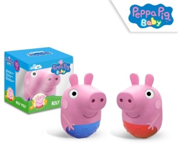 Zabawka Roly Poly z efektami dźwiękowymi - Świnka Peppa 1