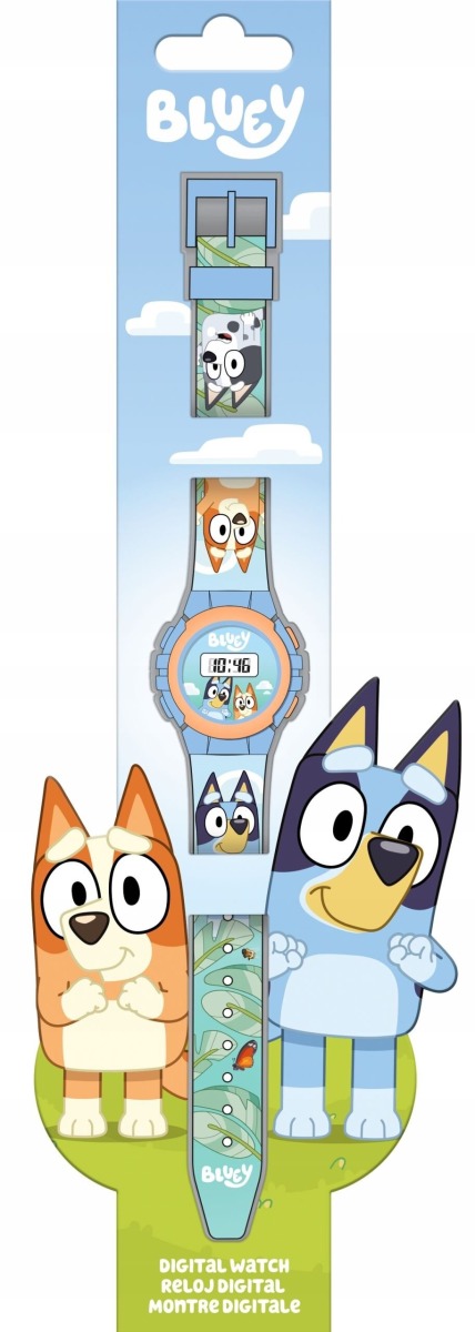 DIGITAL WATCH KE02 HELLO BLUEY 1