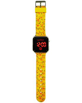 Zegarek cyfrowy, led - Pokemon, żółty 1