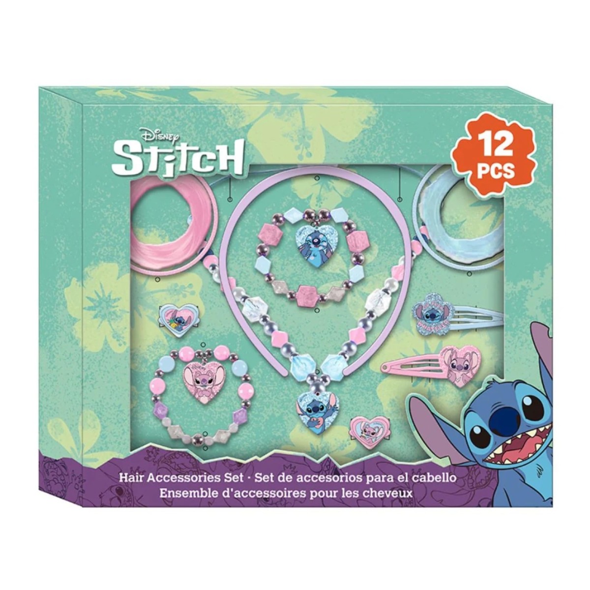 Zestaw biżuterii i akcesoriów do włosów  Lilo & Stitch 1
