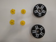 Set of parts for a Percy The Police Car 3