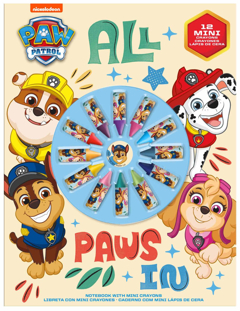 Zestaw do kolorowania Paw Patrol 1