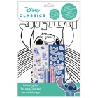 Zestaw do kolorowania z naklejkami i kredkami  Lilo & Stitch 11